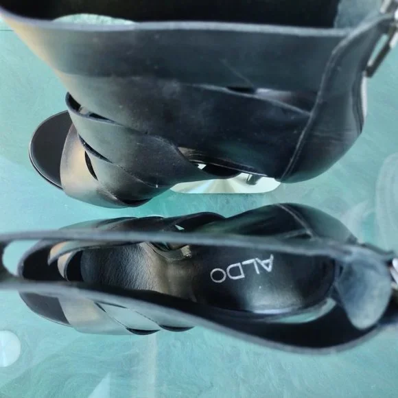 Aldo "Parrin" Peep-Toe Stiletto Heels - Picture 8 of 15